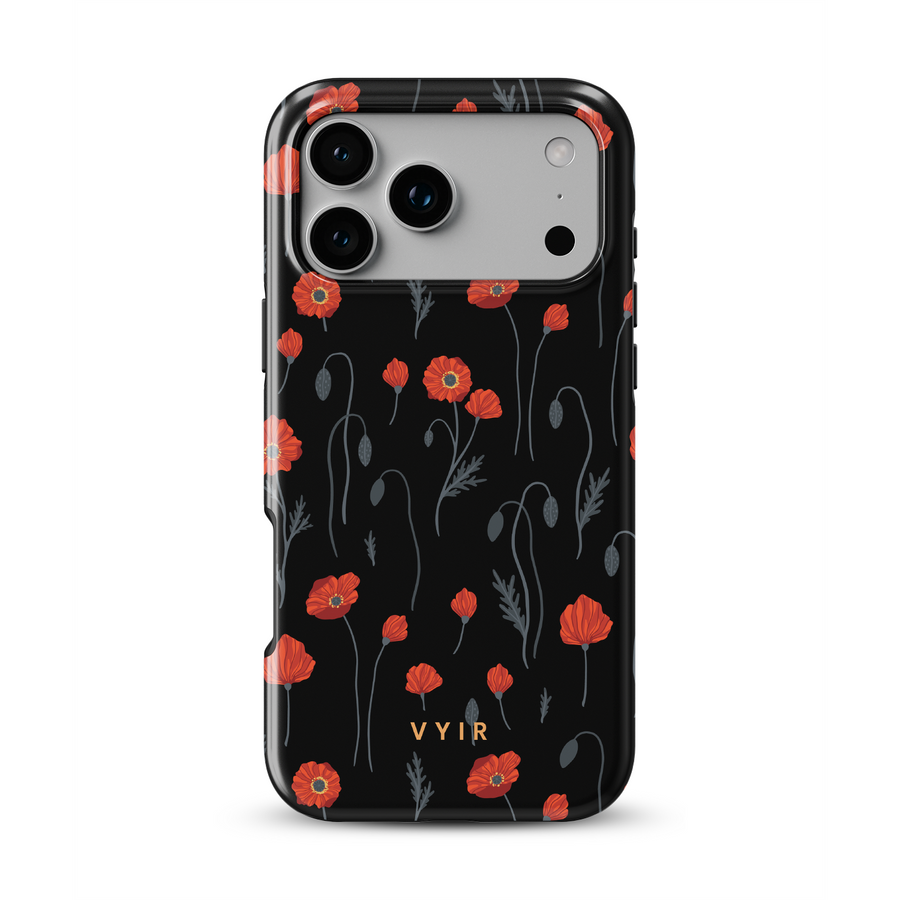 Red Poppies - Tough Funda MagSafe para iPhone