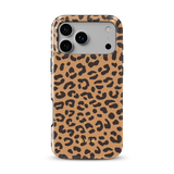 Leopard Elegance Peanut - Tough Funda MagSafe para iPhone