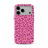 Leopard Elegance Pink - Tough Funda MagSafe para iPhone