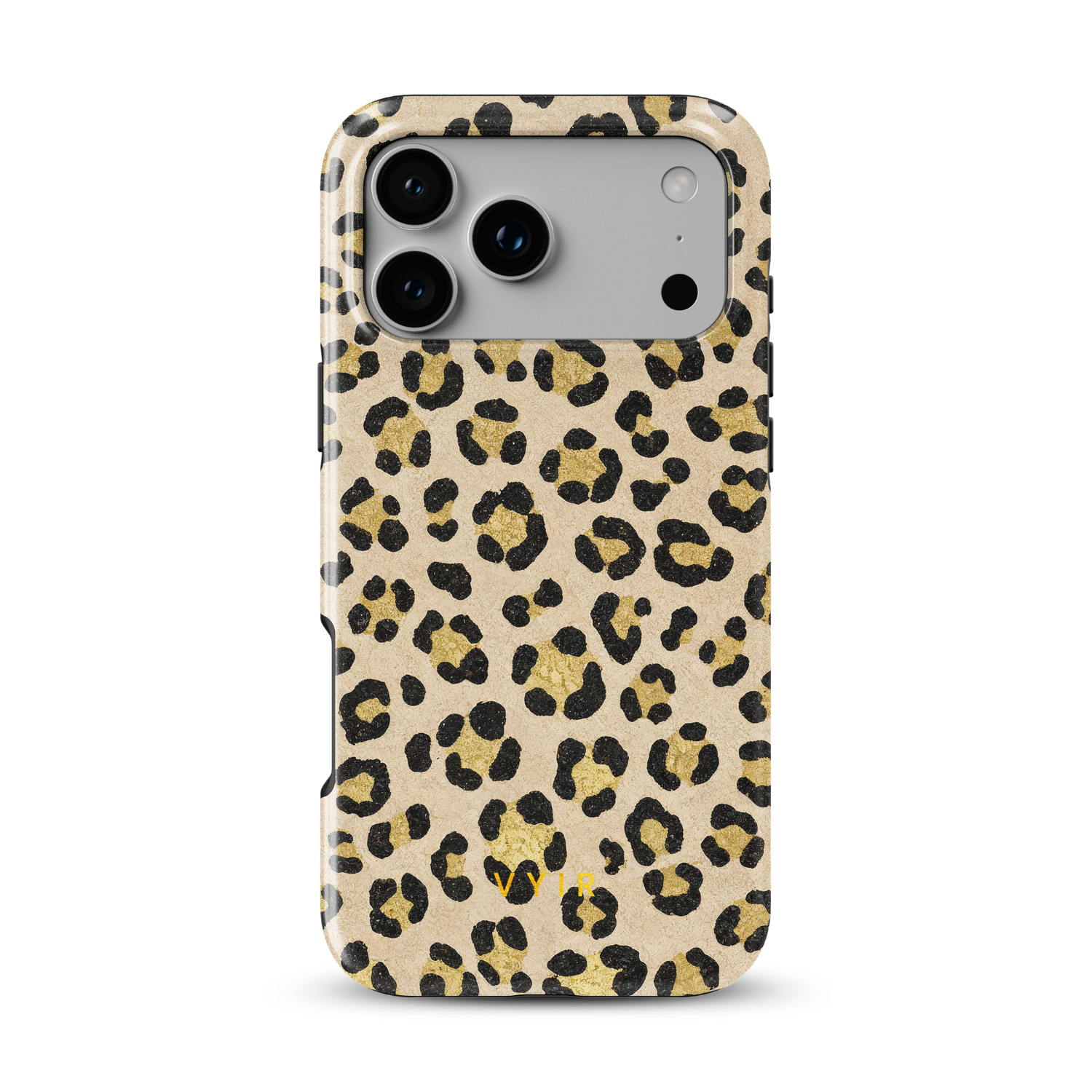 Luxe Leopard Beige - Shockproof MagSafe iPhone Case - VYIR