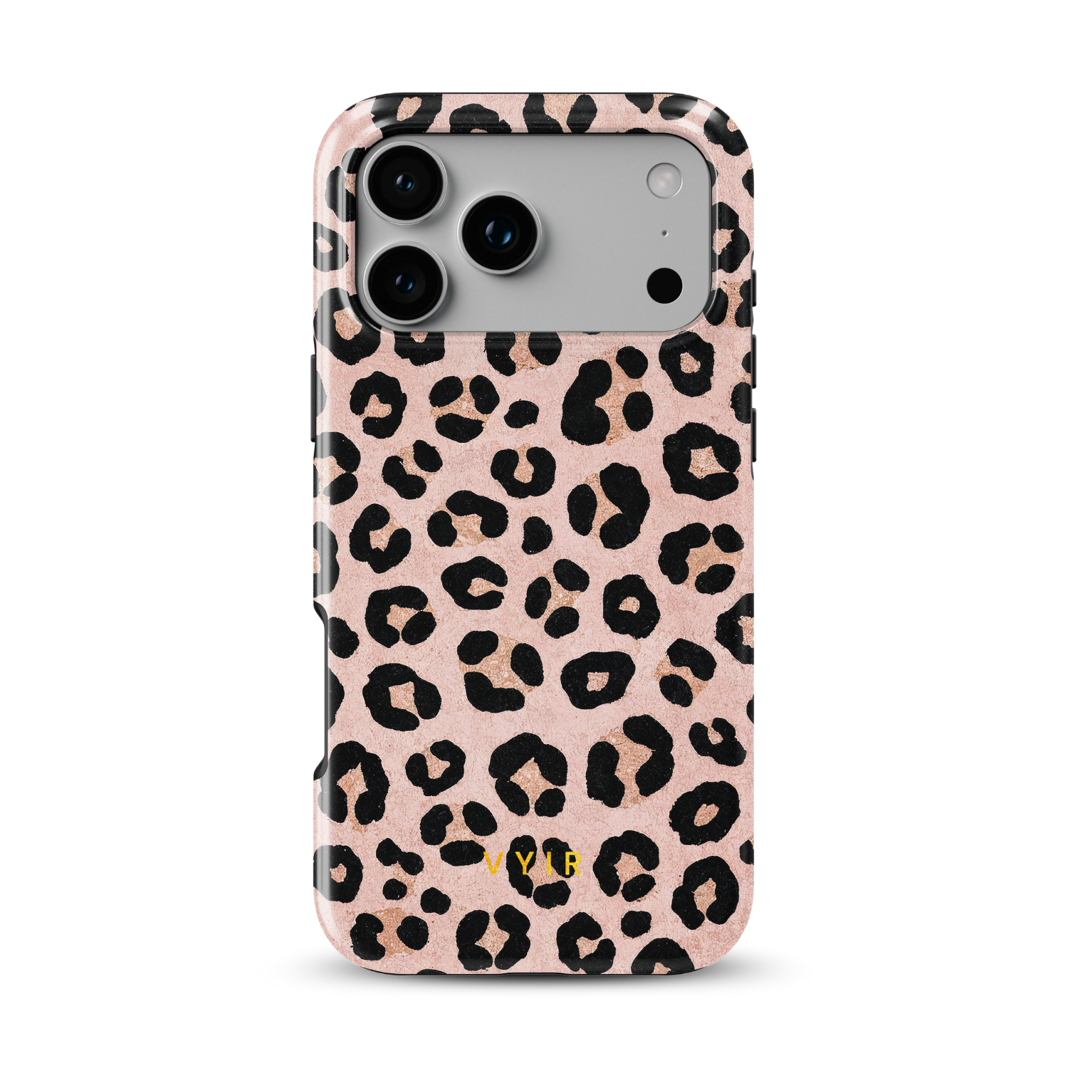 Luxe Leopard Rose Gold - Shockproof MagSafe iPhone Case - VYIR