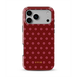 VYIR Signature Flowers, Rojo pasión - Tough Funda MagSafe para iPhone