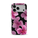 Violet Night Hibiscus - Tough Funda MagSafe para iPhone