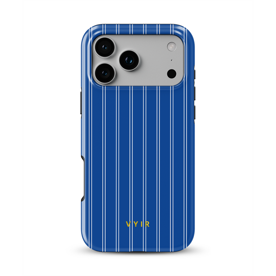Vertical Stripes, Azul mediterráneo - Tough Funda MagSafe para iPhone