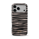 Zebra Gleam Mocha - Tough Funda para móvil