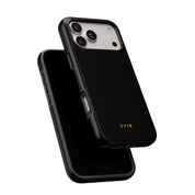 VYIR Signature Solid Colors, Black - Shockproof MagSafe iPhone Case - VYIR