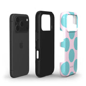Big Polka Dots, Cotton Candy - Shockproof iPhone Case - VYIR